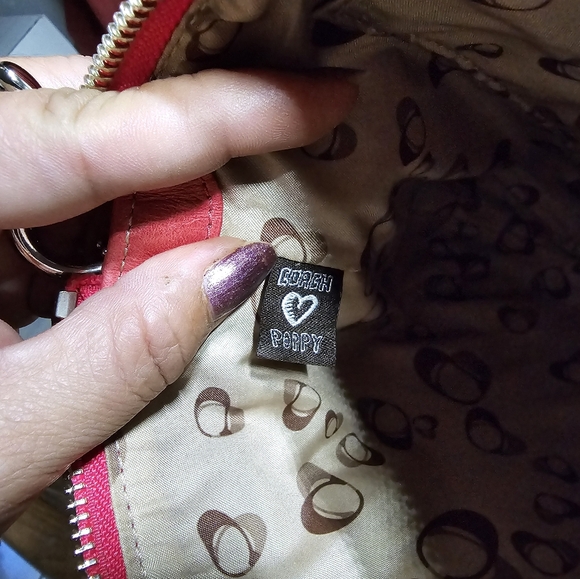 Coach camelia poppy crossbody - Picture 12 of 13